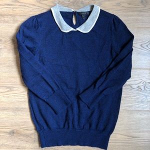 J. Crew Peter Pan Collar Sweater